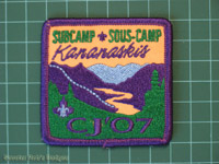 CJ'07 11th Canadian Jamboree Subcamp Kananaskis [CJ JAMB 11-10a]